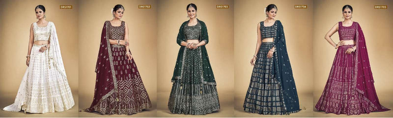 Dresstive Present Sophia Amazing Sequin Work Readymade Lehenga Choli