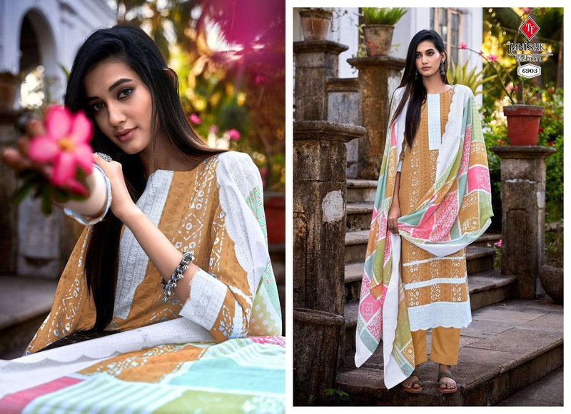 Tanishk Fashion Falak Vol 6 Pure Cotton Printed Designs Salwar Kameez
