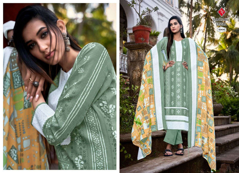 Tanishk Fashion Falak Vol 6 Pure Cotton Printed Designs Salwar Kameez