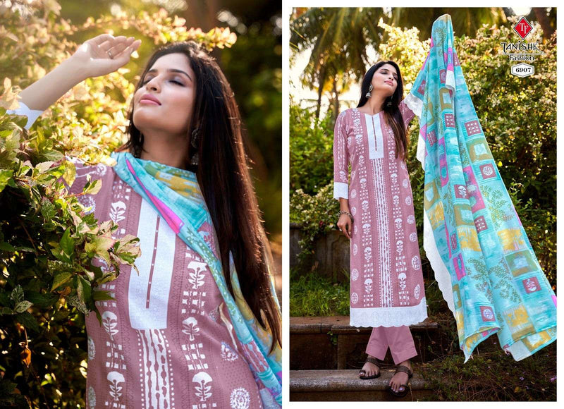 Tanishk Fashion Falak Vol 6 Pure Cotton Printed Designs Salwar Kameez