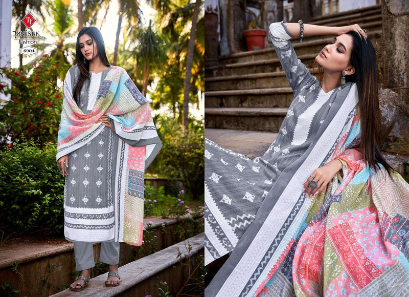 Tanishk Fashion Falak Vol 6 Pure Cotton Printed Designs Salwar Kameez