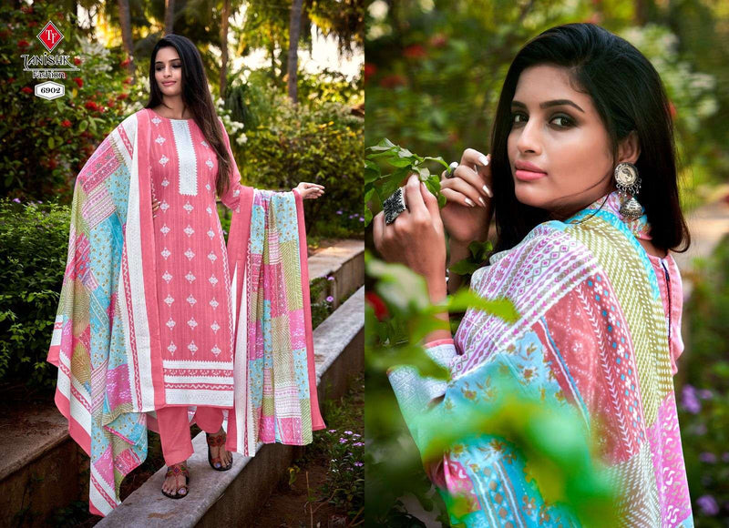 Tanishk Fashion Falak Vol 6 Pure Cotton Printed Designs Salwar Kameez