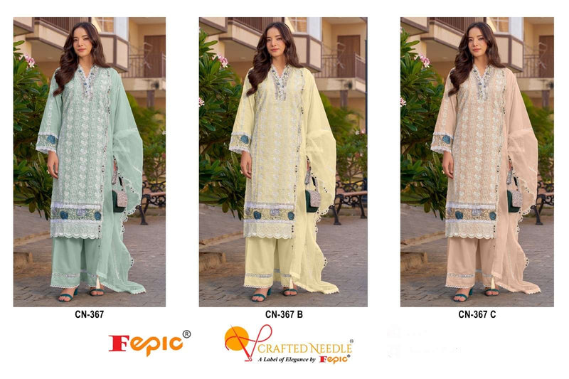 Fepic Crafted Needle Cn 367 Pure Cotton Embroidered Kota Work Pret Kurti