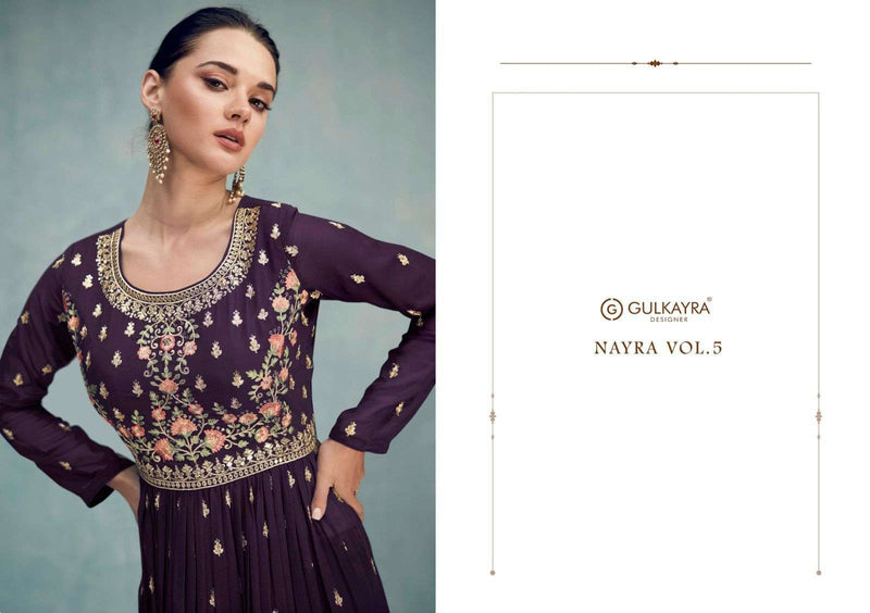 Gulkayra Designer Nayra Vol 5 Wedding Collection Readymade Kurti And Plazzo With Dupatta