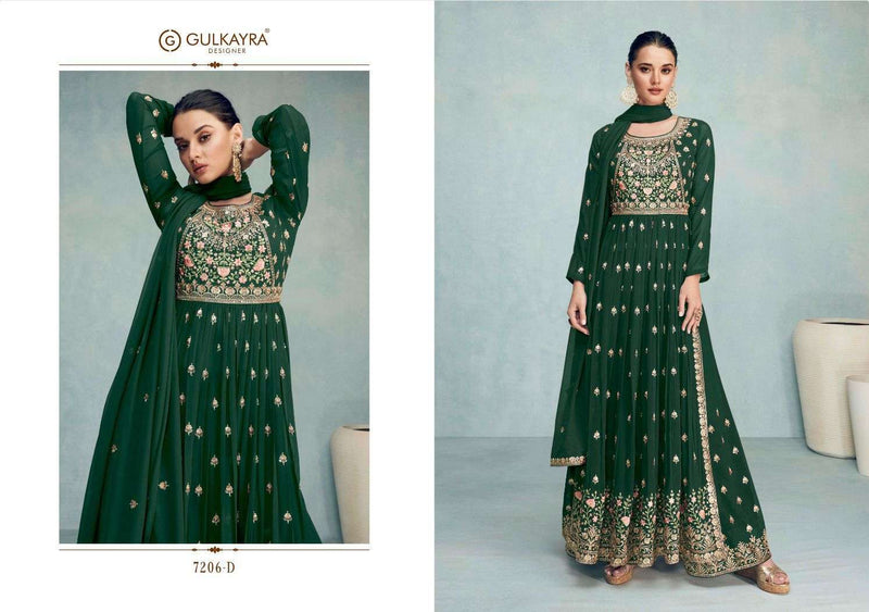 Gulkayra Designer Nayra Vol 6 Free Size Georgette Wedding Collection Pakistani Suit