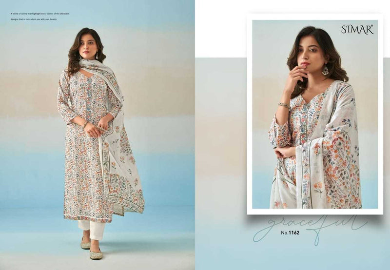 Simar Ishara Cotton Digital Print Embroidery Work Designer Salwar Suit