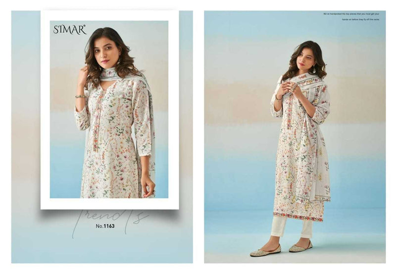 Simar Ishara Cotton Digital Print Embroidery Work Designer Salwar Suit
