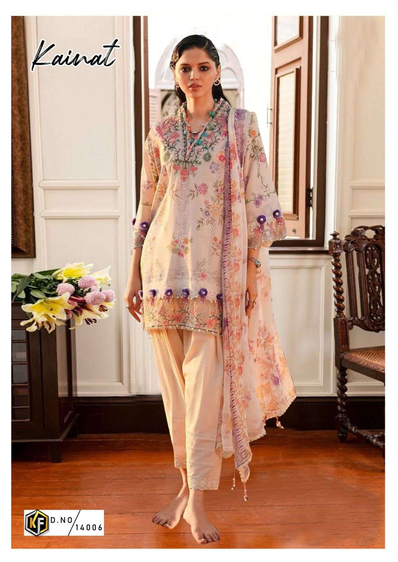Keval Fab Kainat Vol 14 Lawn Cotton Print Daily Wear Salwar Suit