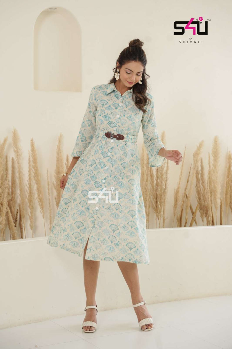 Knot It Up Vol 3 By S4u Shivali Fancy Midis Like Shirt Dresses