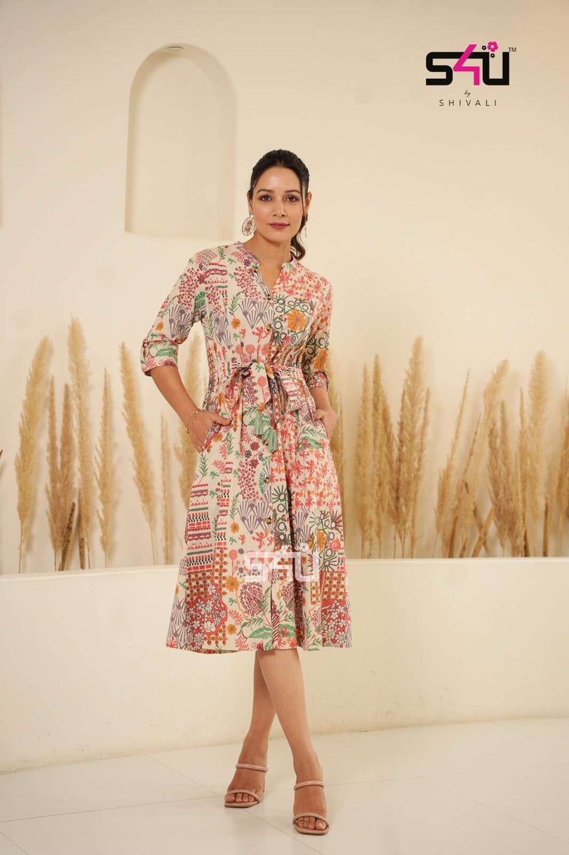 Knot It Up Vol 3 By S4u Shivali Fancy Midis Like Shirt Dresses