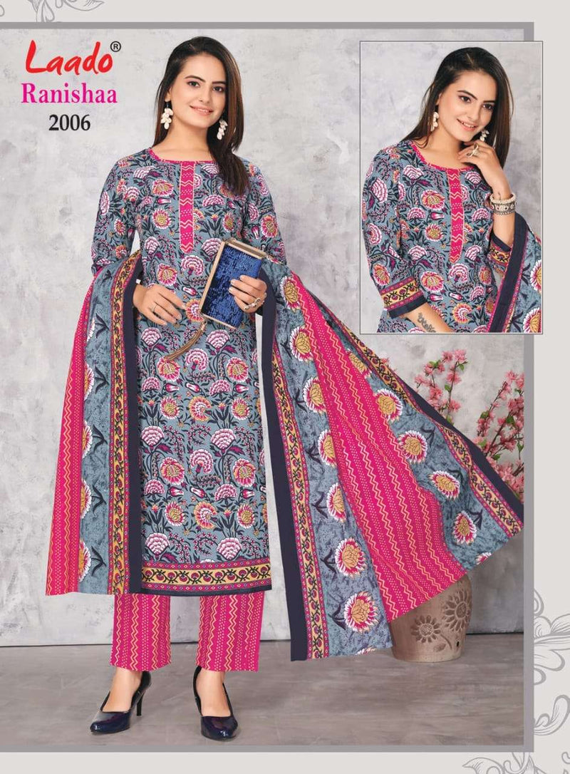 Laado Ranishaa Vol 2 Jaipuri Print Readymade Salwar Suits Collection