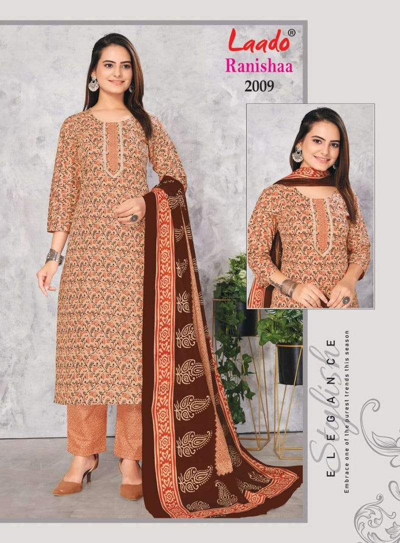 Laado Ranishaa Vol 2 Jaipuri Print Readymade Salwar Suits Collection