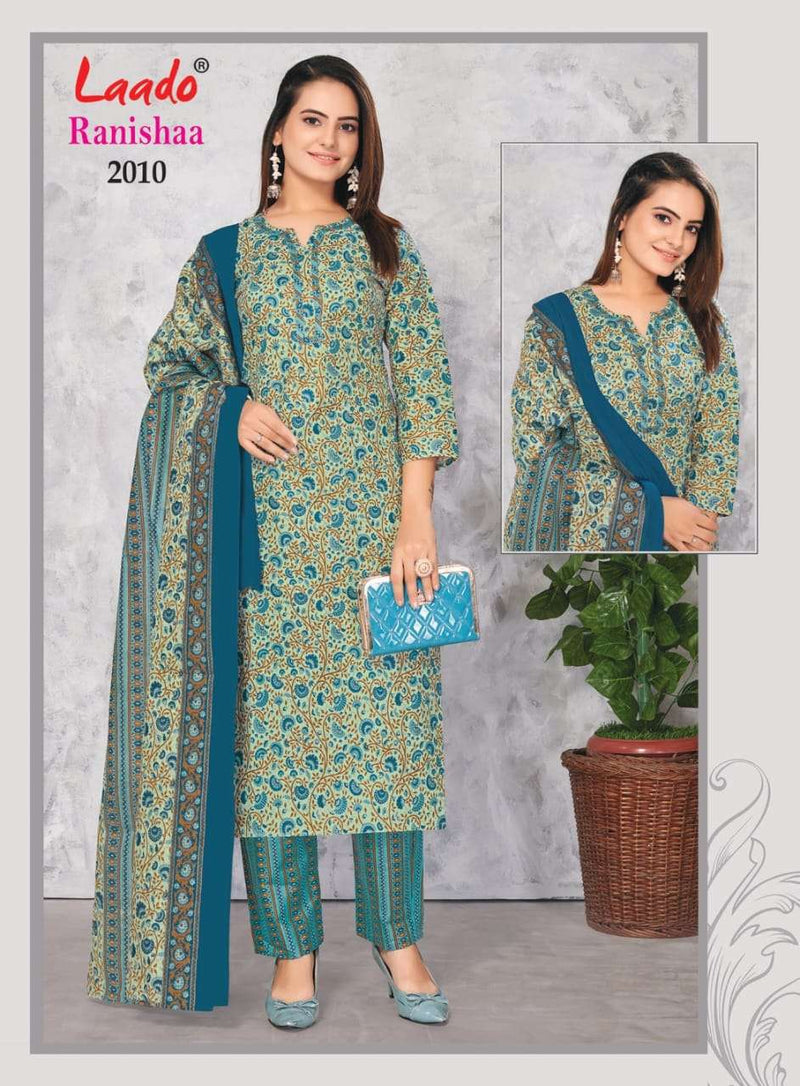 Laado Ranishaa Vol 2 Jaipuri Print Readymade Salwar Suits Collection