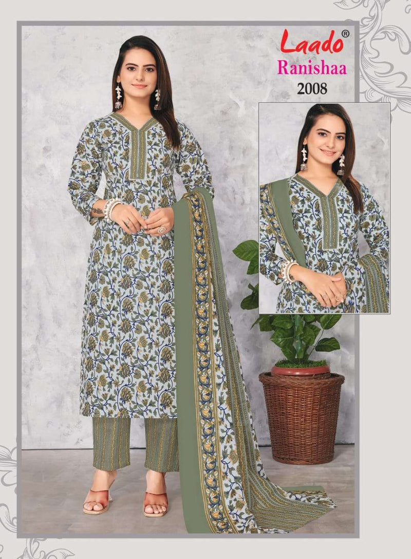 Laado Ranishaa Vol 2 Jaipuri Print Readymade Salwar Suits Collection