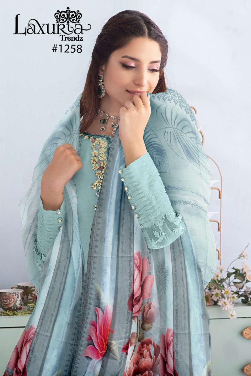 Laxuria 1258 Colours Designer Readymade Pakistani Pret Collection