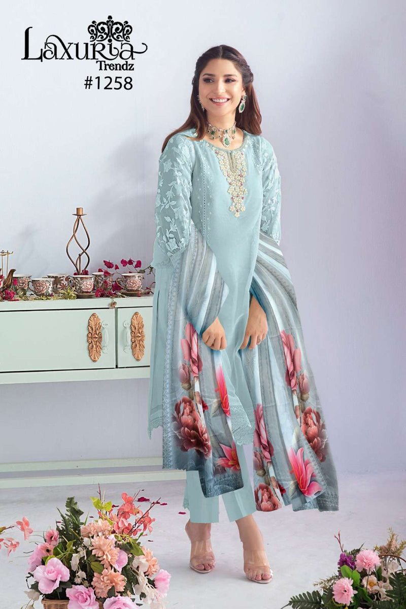 Laxuria 1258 Colours Designer Readymade Pakistani Pret Collection