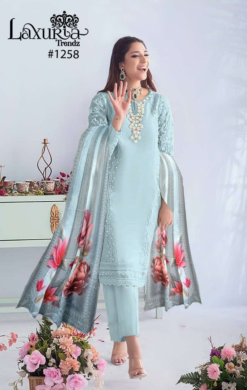 Laxuria 1258 Colours Designer Readymade Pakistani Pret Collection