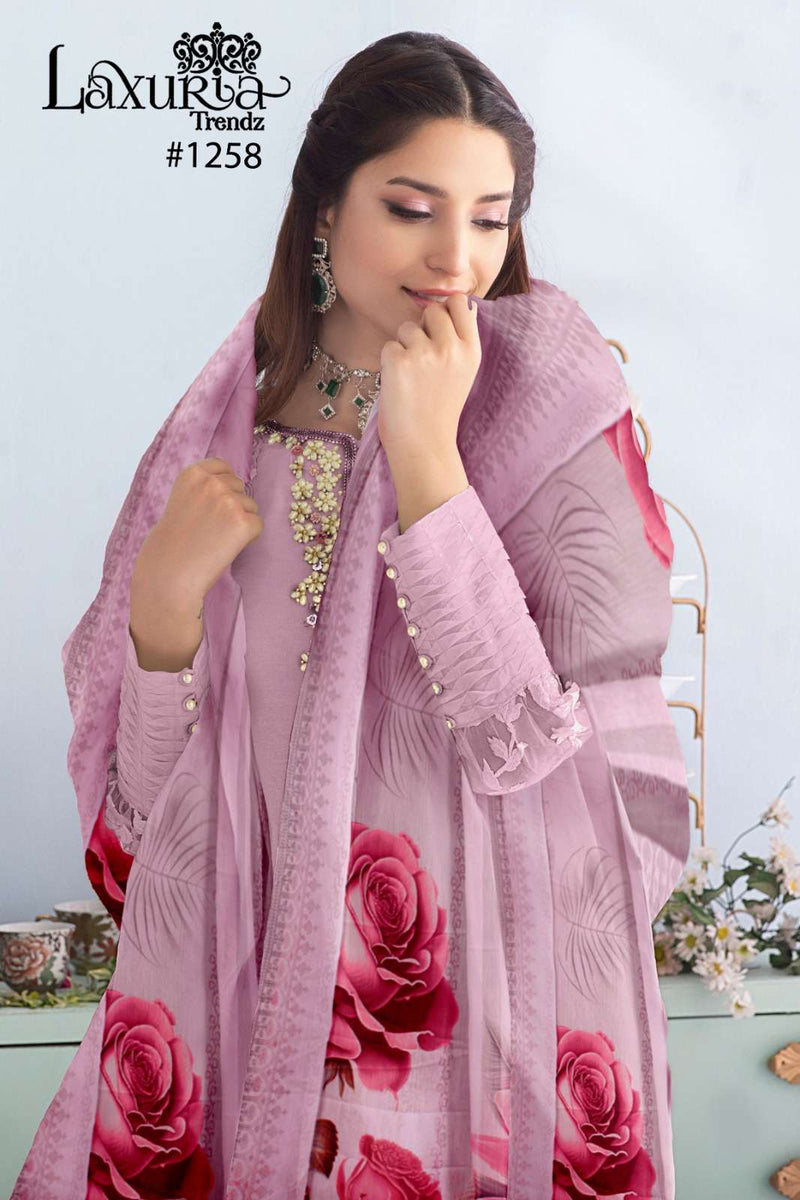 Laxuria 1258 Colours Designer Readymade Pakistani Pret Collection