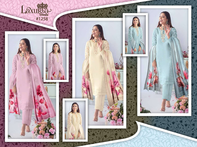 Laxuria 1258 Colours Designer Readymade Pakistani Pret Collection