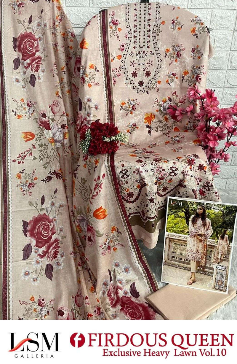 Lsm Galleria Firdous Queen Lawn Vol 10 Lawn Cotton Daily Wear Salwar Suit