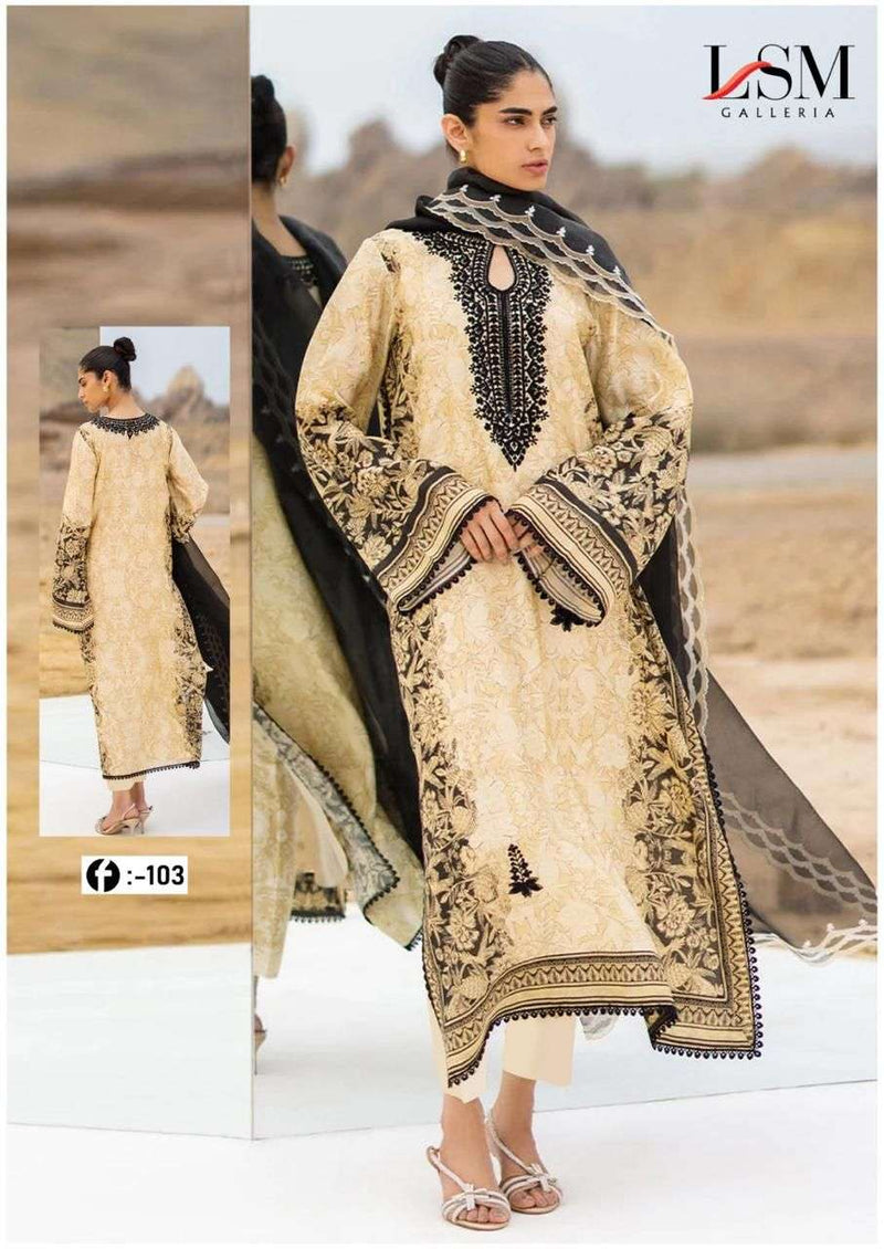 Lsm Galleria Firdous Queen Lawn Vol 10 Lawn Cotton Daily Wear Salwar Suit
