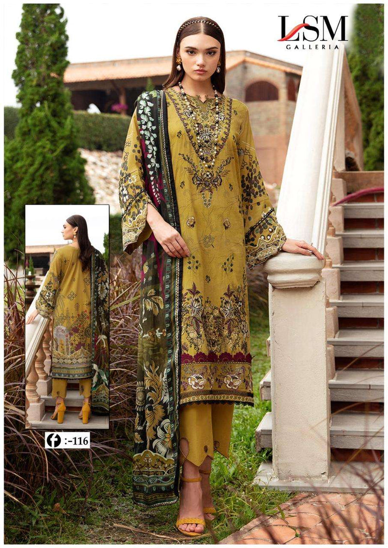 Lsm Galleria Firdous Queen Lawn Vol 11 Cotton Fancy Salwar Suit