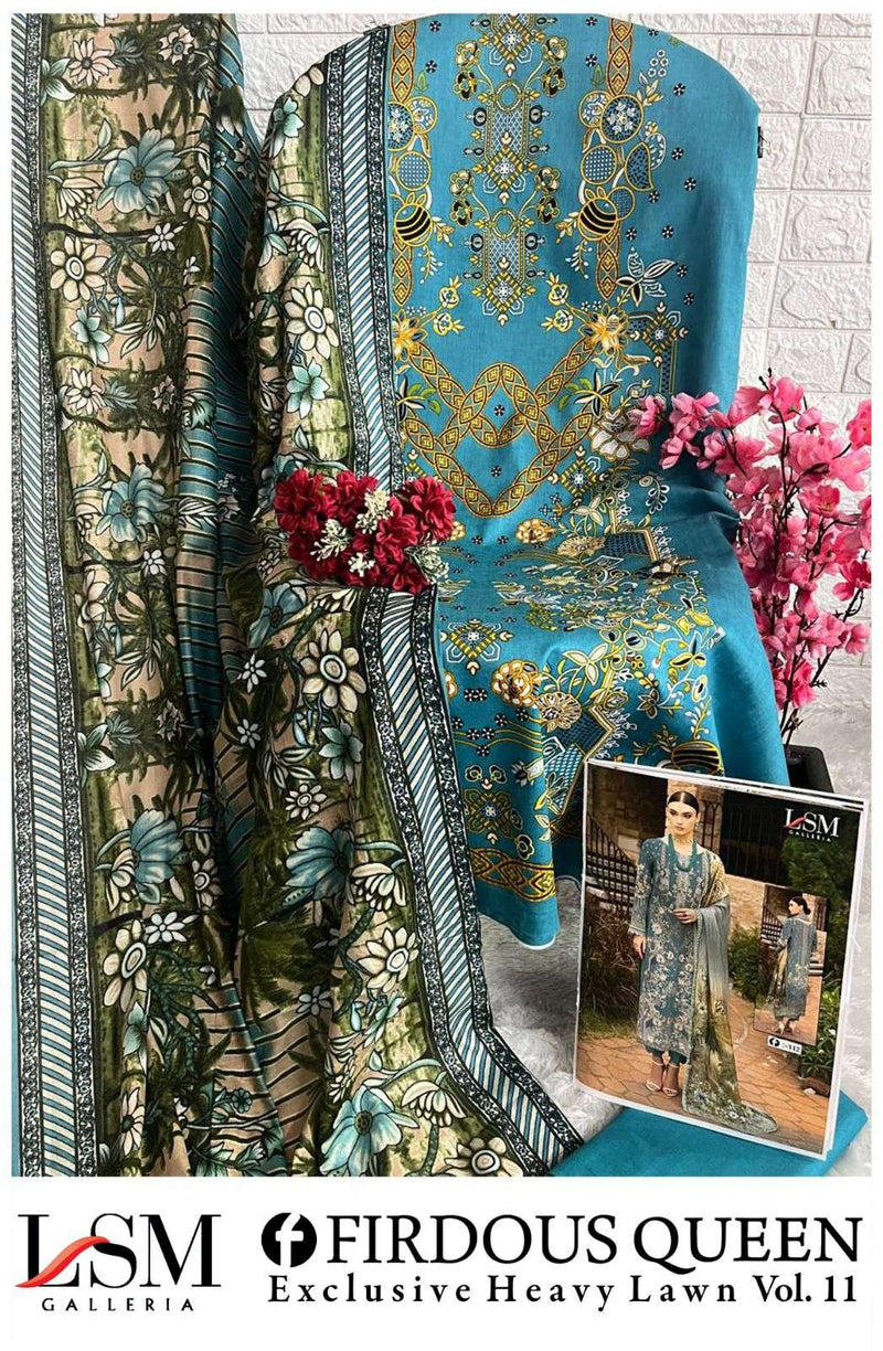 Lsm Galleria Firdous Queen Lawn Vol 11 Cotton Fancy Salwar Suit