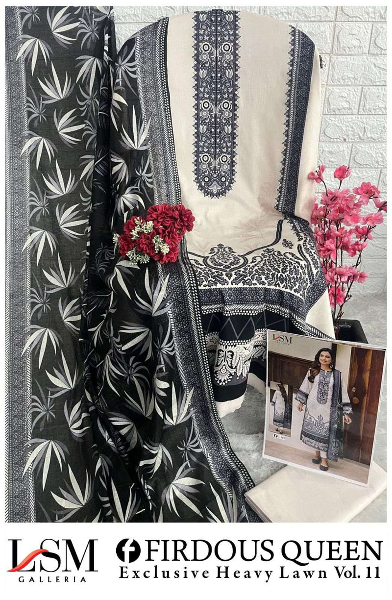 Lsm Galleria Firdous Queen Lawn Vol 11 Cotton Fancy Salwar Suit