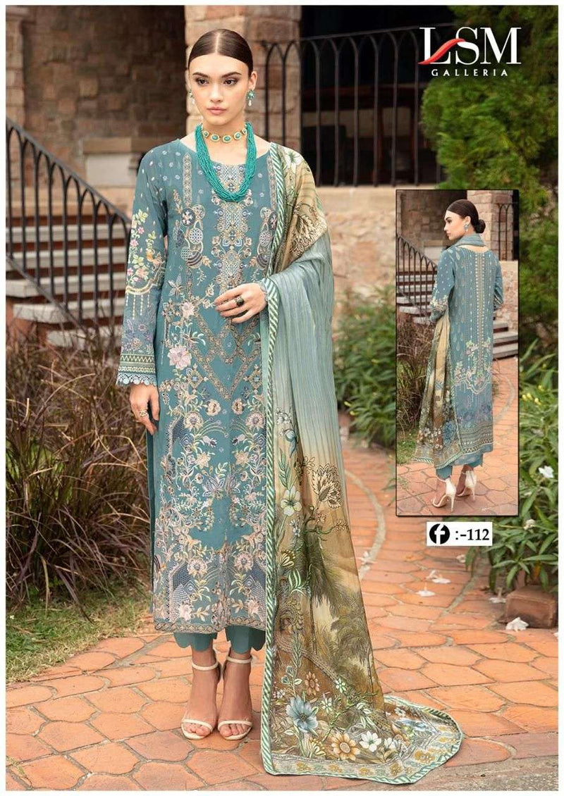 Lsm Galleria Firdous Queen Lawn Vol 11  Readymade Suit