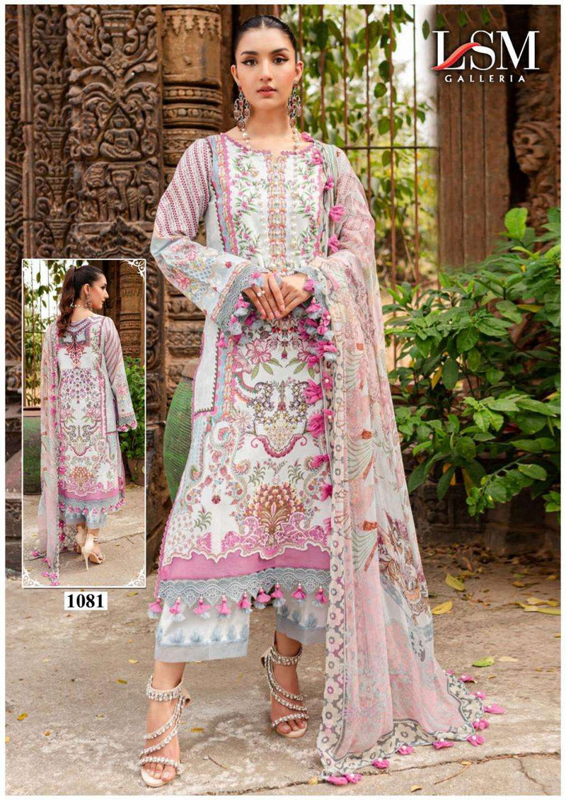Lsm Galleria Parian Dream Vol 9 Lawn Cotton Daily Wear Salwar Suit