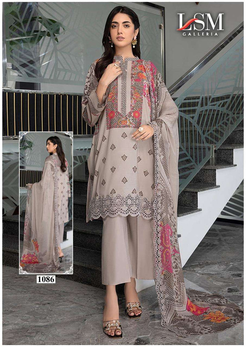 Lsm Galleria Parian Dream Vol 9 Lawn Cotton Daily Wear Salwar Suit
