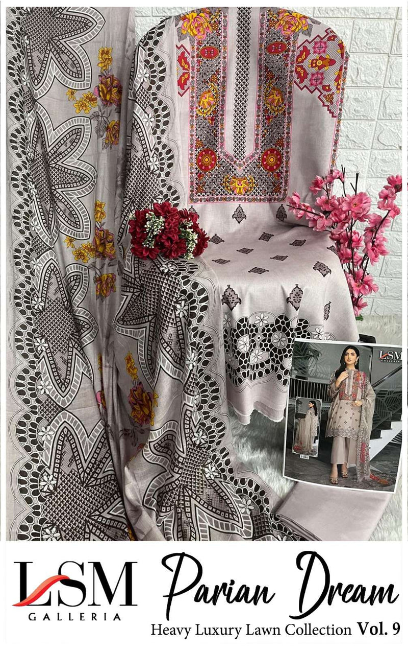 Lsm Galleria Parian Dream Vol 9 Lawn Cotton Daily Wear Salwar Suit
