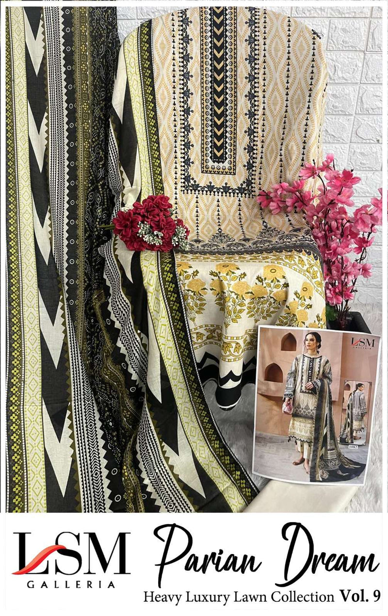Lsm Galleria Parian Dream Vol 9 Lawn Cotton Daily Wear Salwar Suit