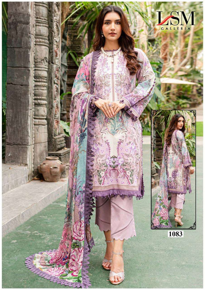 Lsm Galleria Parian Dream Vol 9 Lawn Cotton Daily Wear Salwar Suit