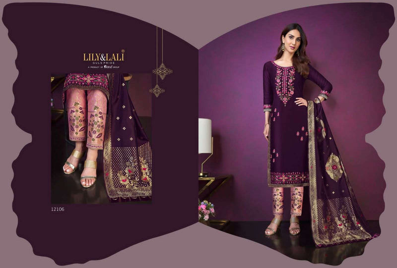 Meenakari Vol 3 By Lily & Lali Designer Party Wear Readymade Salwar Kameez