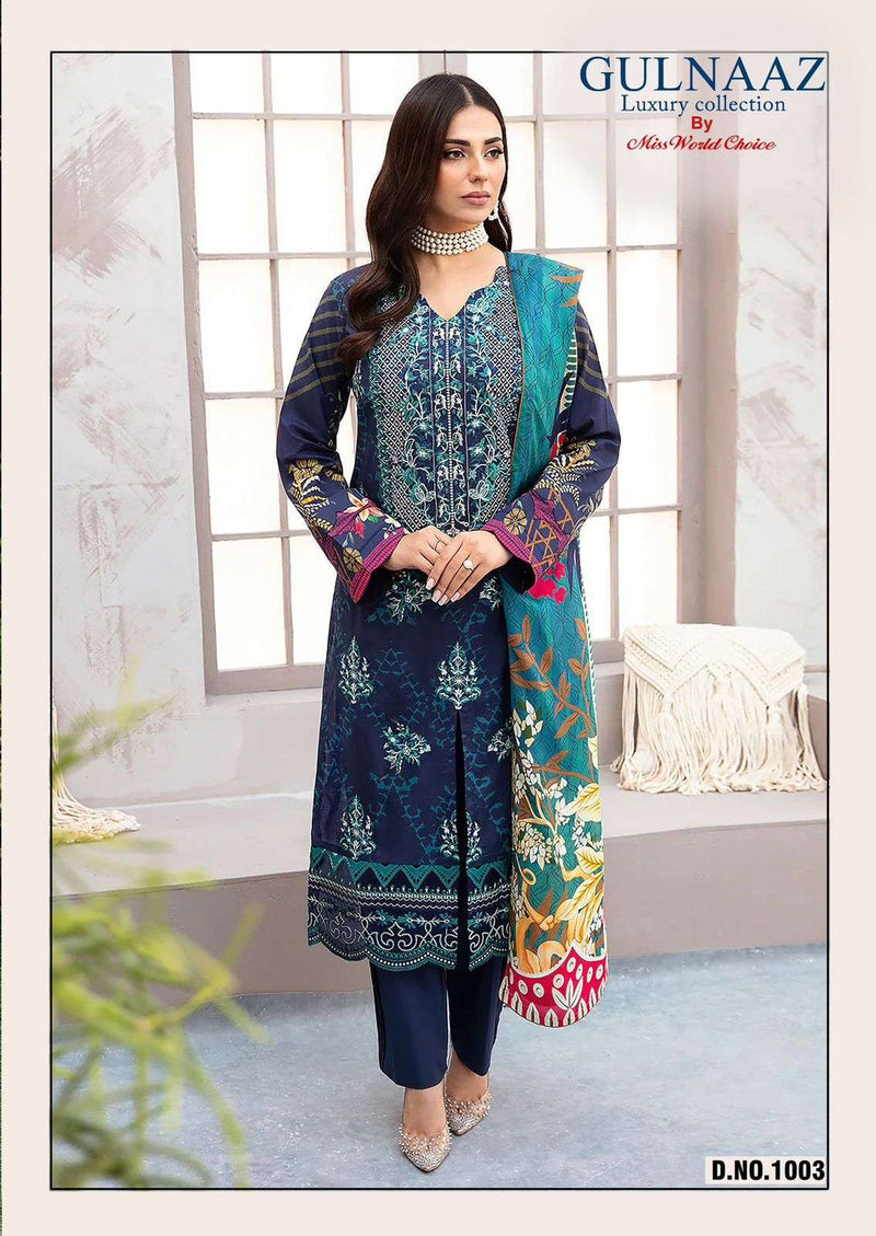 Miss World Choice Gulnaz Vol 1 Cotton Karachi Print Daily Wear Salwar Kameez