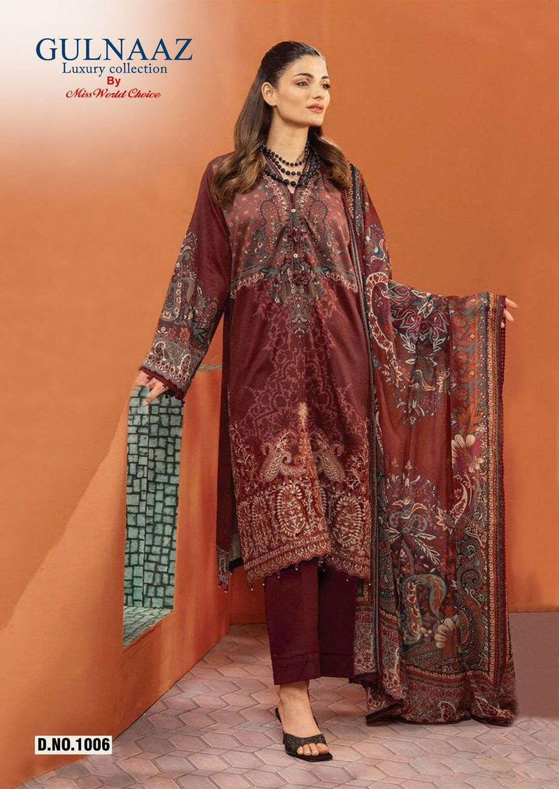 Miss World Choice Gulnaz Vol 1 Cotton Karachi Print Daily Wear Salwar Kameez