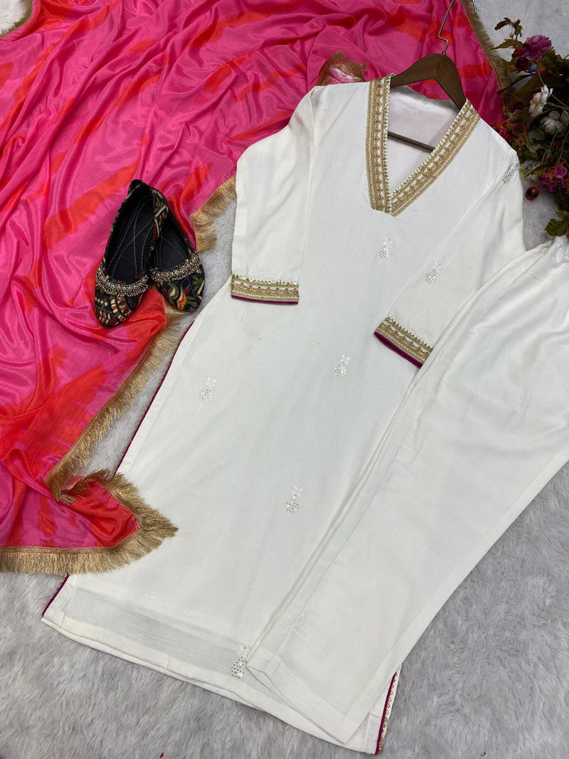 LG D No 1746 Silk With Embroidery Work Fancy Readymade Kurti Collection