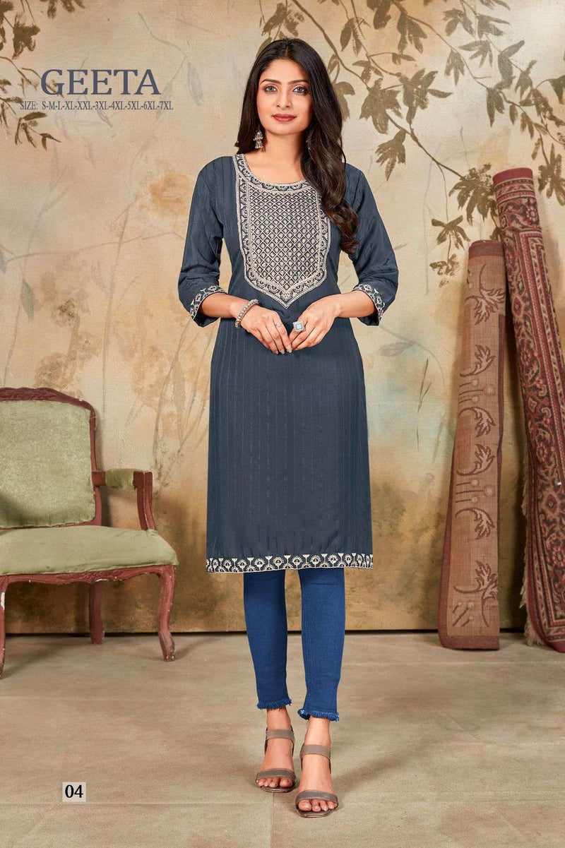 Bandhani Palace Presents Non Catalogue Georgette With Chicken Work Casual Wear  Kurtis Wholesale Dealer Surat