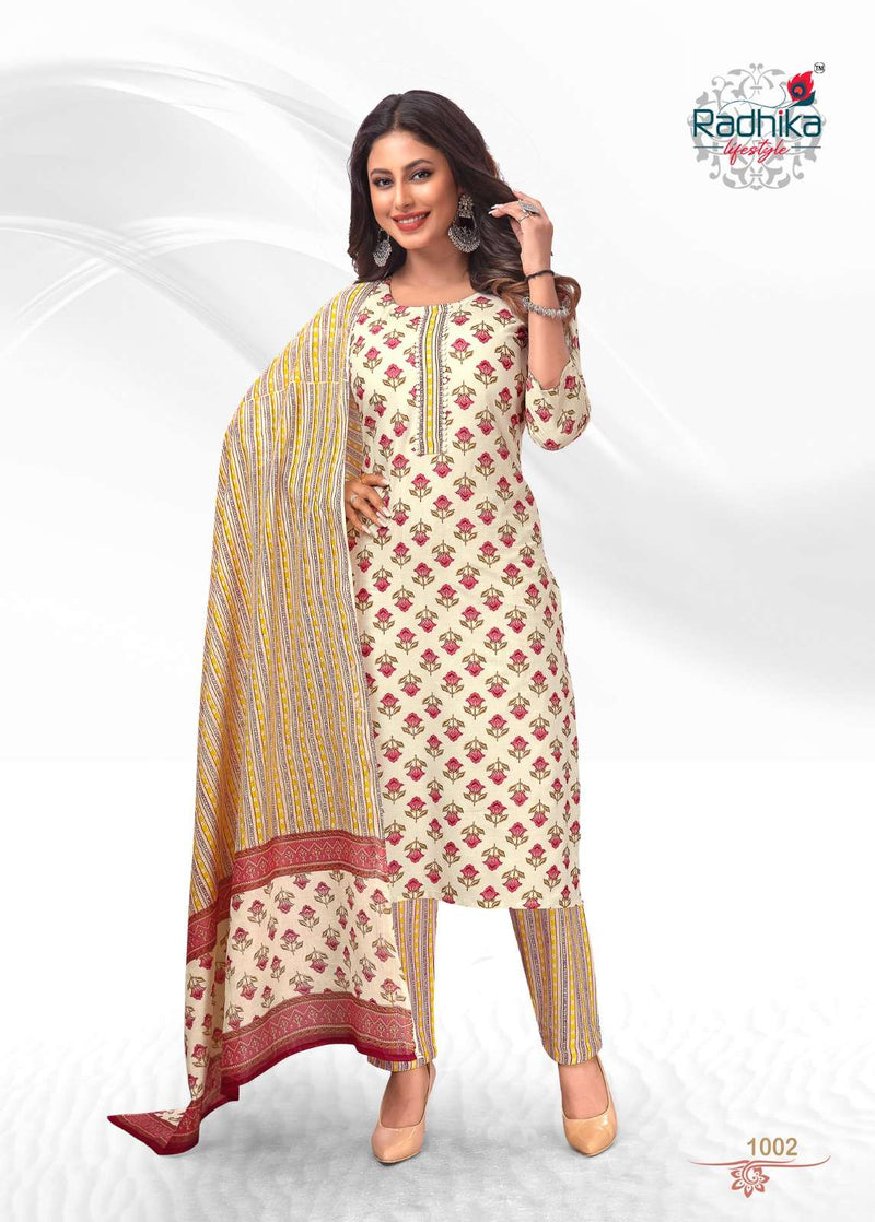 Radhika Lifestyle Rang Munch Vol 1 Adorable Readymade Cotton Salwar Kameez