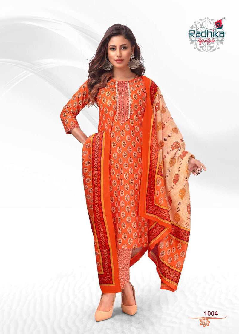 Radhika Lifestyle Rang Munch Vol 1 Adorable Readymade Cotton Salwar Kameez