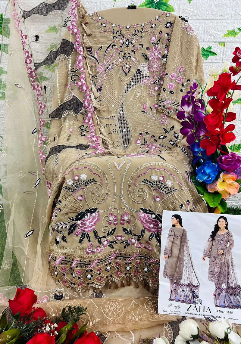 Ramsha Vol 11 By Zaha Designer Work Pakistani Concept Unstitch Salwar Kameez