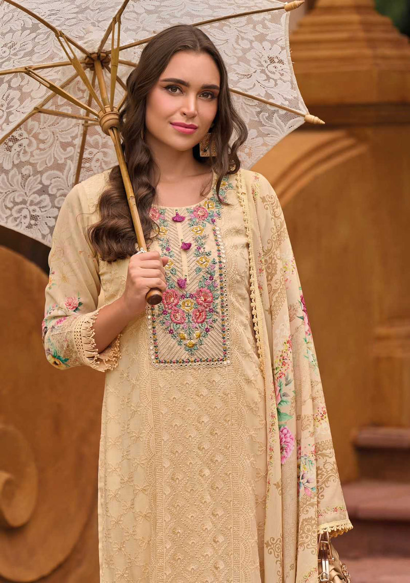 Kailee Fashion Safaranama Vol 4 Viscose Muslin Chikankari Work Pakistani Pret Kurti Collection