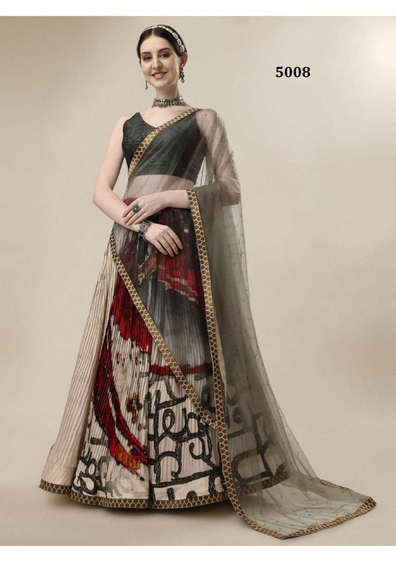 Saptrangi 5001-5009 Iconic Amazing Semistitch Lehenga Choli Collection