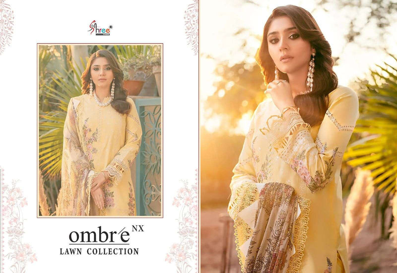 Shree Fabs Ombre Lawn Collection Nx Amazing Pakistani Salwar Kameez