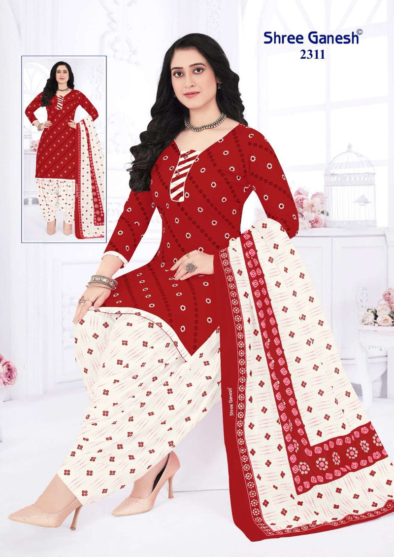 Shree Ganesh Bandhani Vol 3 Cotton Daily Wear Salwar Suit