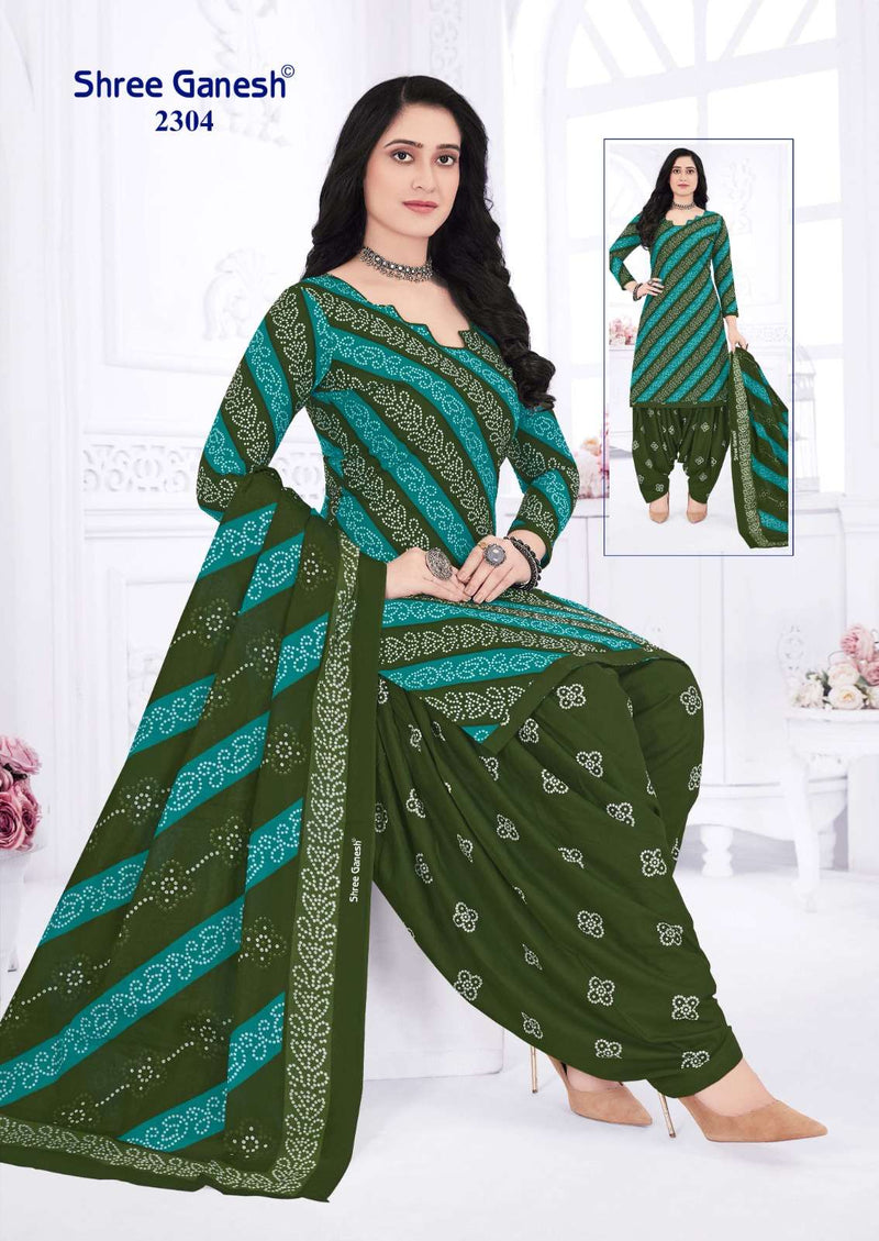 Shree Ganesh Bandhani Vol 3 Cotton Daily Wear Salwar Suit