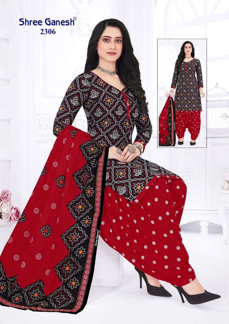Shree Ganesh Bandhani Vol 3 Cotton Daily Wear Salwar Suit