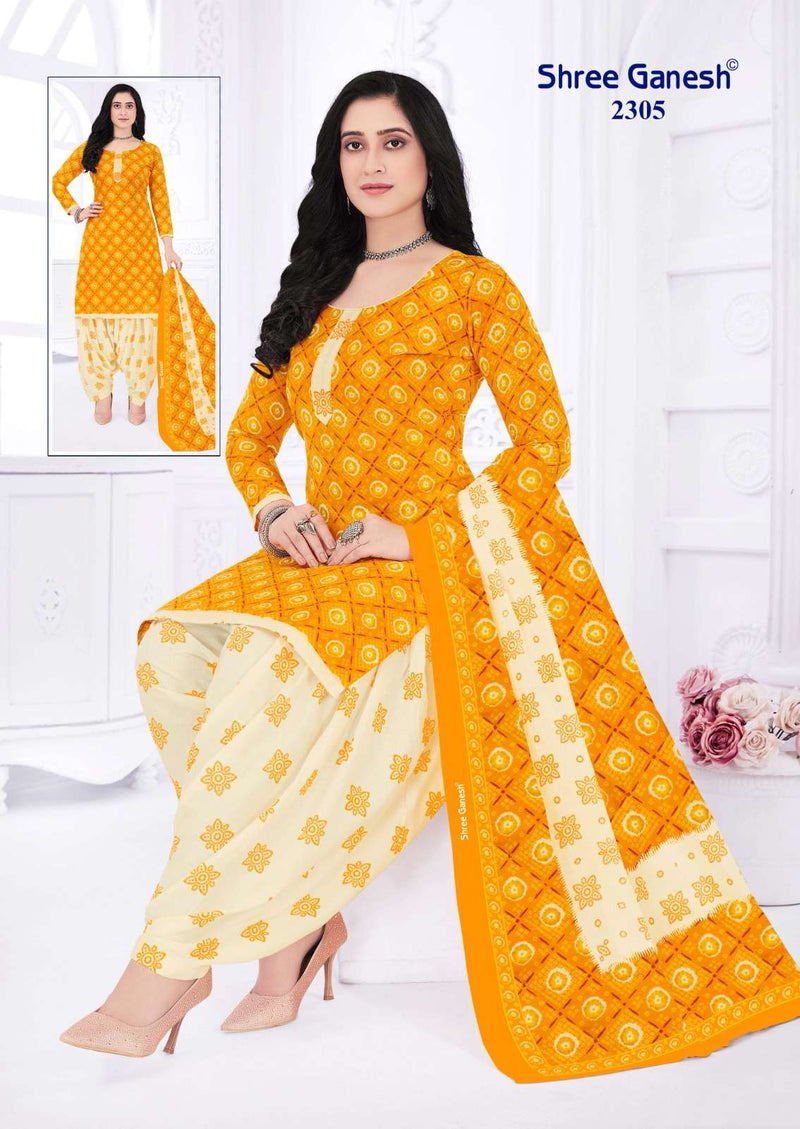 Shree Ganesh Bandhani Vol 3 Cotton Daily Wear Salwar Suit