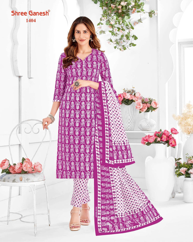 Shree Ganesh Vaani Vol 4 Stitch Collection Cotton Printed Dailywear Stiched Salwar Suit